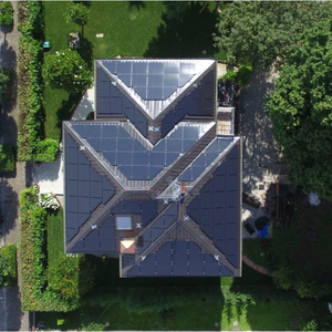 10-mảnh màu đen Monocrystalline tấm pin mặt trời 4 Kw mô-đun quang điện 410 W điện mỗi - Product Image 2