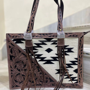 กระเป๋าสะพายไหล่หนังแท้สำหรับผู้หญิง, กระเป๋าสะพายไหล่หนังแท้ความจุเยอะ - Product Image 2