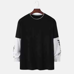 Venta caliente hombres sudadera fábrica último estilo hombres moda sudadera para venta en línea personalizable Casual sudadera - Product Image 1
