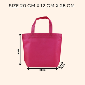 Eco Spunbond Tote with Handles Reusable <b>Nonwoven</b> <b>Bag</b> for Everyday Shopping - Product Image 2