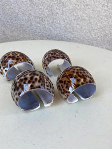 ห่วงรัดผ้าเช็ดปากเปลือกหอยสำหรับจัดแต่งโต๊ะรับประทานอาหารงานกิจกรรมชายฝั่งและส่งออกจำนวนมากสำหรับแบรนด์ค้าปลีก - Product Image 3