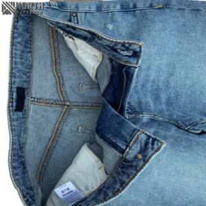 Jeans en denim pour hommes sur mesure 2025, vêtements décontractés, respirants, jeans décontractés pour hommes, jeans sur mesure pour hommes - Product Image 6