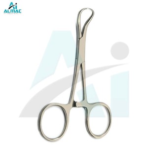 Fórceps de toalla de acero inoxidable ALMAC, instrumento quirúrgico diseñado para un drapeado seguro y uso en procedimientos médicos y clínicos - Product Image 6