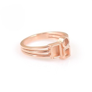 Bague vierge en argent Sterling 925 pour lait maternel bijoux résine souvenir bijoux à bricoler soi-même réglage cadeau de la fête du travail pour les femmes - Product Image 2