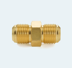 Conector en T de Latón BrassBlizz 5/8 X 5/8 (Paquete de 4) - Rosca de 7/8-14, 45 °   Conector de Latón SAE, 900 PSI para Refrigeración HVAC - Product Image 2