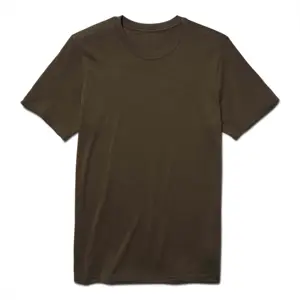 Qualité supérieure hommes 100% coton couleur unie basique coupe régulière t-shirt à vendre hommes t-shirts personnalisés hommes t-shirts de base