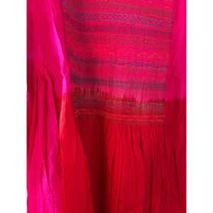 JODHPUR 176 - Vestido de Seda Hecho a Mano con Cintura Imperio, Tela de Satén, Silueta en A - Product Image 4