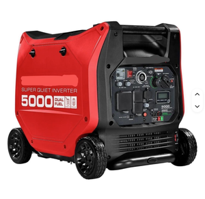 Nuovissimo Generatore Inverter SUPER SILENZIOSO da 5000 Watt a Doppia Alimentazione e Multi-Voltaggio - Product Image 1