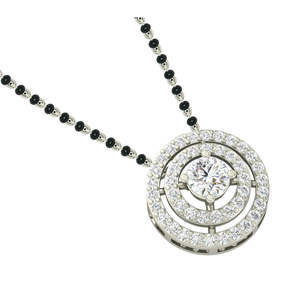 NOVAMART Fine Pure Silver Mangalsutra Cultural Collectible Jewelry Gift for <b>Wives</b> Wholesale Export - Product Image 3