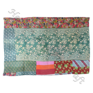 Indian Vintage Cotton Kantha Work <b>Quilt</b> / Throws / Gudari /Blankets Old <b>Bedspread</b> GD054 Kantha Work <b>Quilt</b> Indian Reversible - Product Image 6