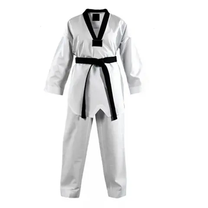 Cinturón de Karate de Algodón 100% Resistente, Uniforme Profesional de Artes Marciales para Entrenamiento, Combate, Torneos y Presentaciones, Secado Rápido - Product Image 3