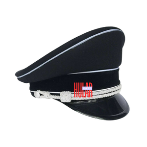 White and <b>Black</b> Color Best Product Hot Sale Newest Style Make Highest Quality Men Peak Caps - Product Image 3