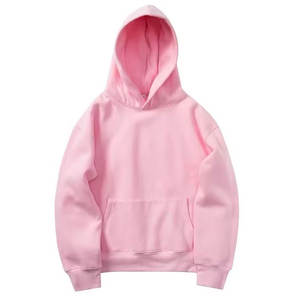 เสื้อมีฮู้ดแฟชั่นฤดูใบไม้ผลิสำหรับผู้ชายผ้าคอตตอนขนาดใหญ่400 GSM น้ำหนักตัวใหญ่พิเศษ - Product Image 5