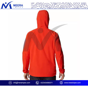 Chaqueta Softshell personalizada para hombre 2025, cierre de cremallera repelente al agua con marca para equipos, clubes, personal y promociones al aire libre - Product Image 4
