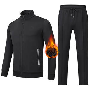 Pantalon de survêtement à capuche de haute qualité Ensemble de 2 pièces en polyester Vêtements décontractés Ensembles de jogging avec logo personnalisé Survêtements pour hommes Combinaisons de survêtement unisexes - Product Image 1