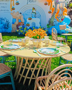 Location de chaises pour enfants en rotin faites à la main pour événements, célébrations d'anniversaire, mariages, festivals et décorations de lieux de réception haut de gamme - Product Image 2
