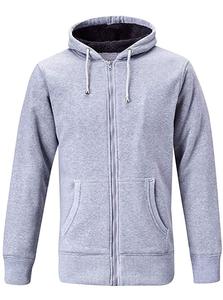 Blank Hoodie Men's 100% Cotton Fleece Pullover Long Sleeves Regular Fit 320GSM Thick & Warm Gym Training Hoodie & sweatshirts - Product Image 6