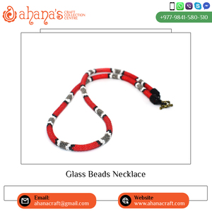 Meilleur collier de perles religieuses uniques personnalisables pour femmes Colliers de perles de verre faites à la main - Product Image 3