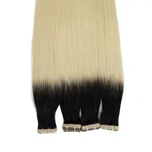 Лента для наращивания Вьетнамский Реми бесшовная невидимая двойная вытянутая лента для наращивания волос 100 процентов человеческих волос