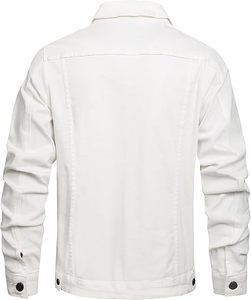 Fashionable <b>Mens</b> Winter Coats Ripped Vintage <b>Denim</b> Jean <b>Jackets</b>, Streetwear Windbreakers, and Slim Fit Winter <b>Jackets</b> - Product Image 1