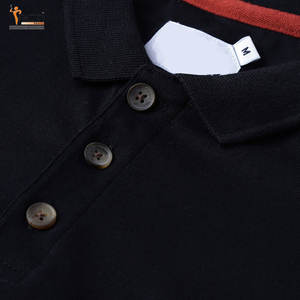 T-shirt polo en coton et polyester pour hommes T-shirt polo confortable pour hommes T-shirt polo pour hommes à séchage rapide - Product Image 5