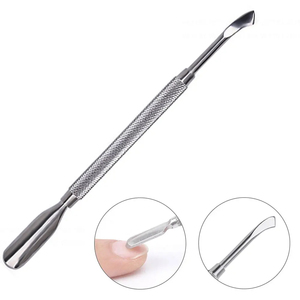 MORGANS INDUSTRIES - Empujador de Cutículas Profesional de Acero Inoxidable de Doble Punta para Manicura y Pedicura, Resistente al Óxido - Product Image 6