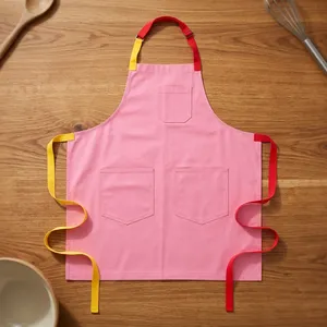 Delantal de Lona Personalizado sin Mangas, Regalo Personalizado para Hombres, Delantal de Barman y Chef con Diseño Bordado, Resistente al Agua y Duradero - Product Image 1
