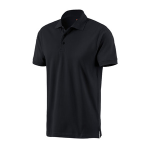 Logotipo personalizado de alta calidad bordado 100% algodón para hombre para camiseta gráfica de Polo patrón sólido de ajuste estándar para promociones de Golf - Product Image 6