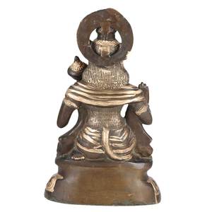 Sculptures de seigneur Hanuman en laiton Antique, fait à la main, Statue de décoration intérieure, articles cadeaux 40x16 cm SNS-1975 - Product Image 5