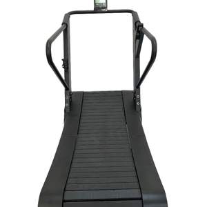Tapis roulant électrique pliable incurvé Air Runner avec écran LCD, entraînements cardio efficaces, renforcement musculaire pour usage domestique et commercial - Product Image 4