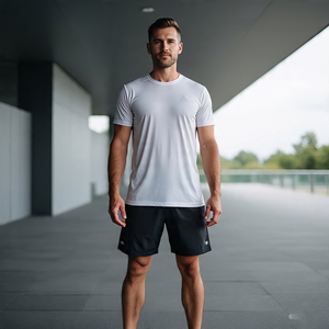 T-shirt de sport respirant à séchage rapide avec logo personnalisé de haute qualité OEM avec vêtements de sport et t-shirt de sport - Product Image 3