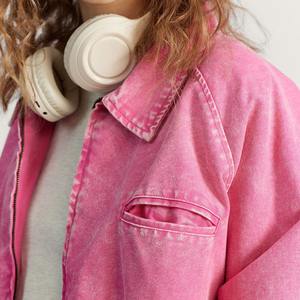 Veste de travail en toile de canard lourd personnalisée pour hommes et femmes veste bombardier vintage des travailleurs de Detroit taille XL de la saison d'hiver - Product Image 3