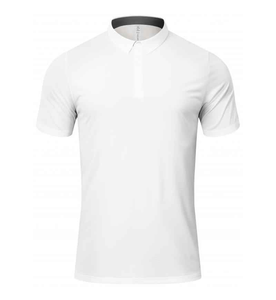 Camisetas Azules de Último Diseño para Hombre, 100% Algodón, Tejido de Alta Calidad, Transpirable, Manga Corta, Color Sólido - Product Image 5