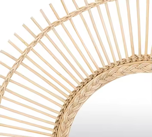 Espejo de pared de metal hecho a mano, decoración de espejo de pared, espejo de maquillaje para interiores, hogar y uso en hoteles, decoración navideña - Product Image 3