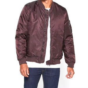 Chaquetas Bomber para Hombre, Nuevo Modelo, Diseño Personalizado OEM, Chaqueta Bomber con Cuello Alto y Logotipo Frontal, Chaqueta de Invierno - Product Image 5
