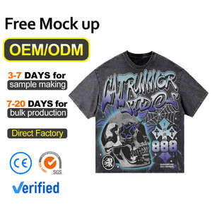 Camisetas DTG con Logotipo Personalizado OEM, 180g, 100% Poliéster, Tejido Sólido, Hombros Caídos, Estilo Urbano, Corte Ajustado, Transpirable - Product Image 5