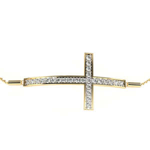 Bracelet en or 18 carats avec diamants de laboratoire, magnifiques bracelets et joncs en diamants - Product Image 5
