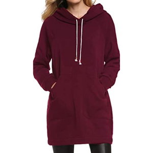 Vente en gros sur mesure Ensemble de sweatshirts à capuche à manches longues, chaud et ample, avec poches pour femmes, nouveau design en coton doux - Product Image 1