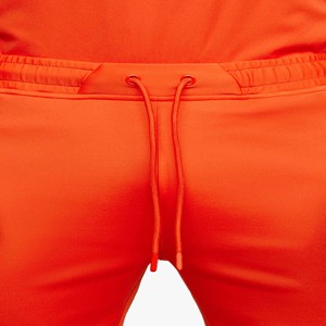 100% Polyester Slim Fit Manches Courtes Ras Du Cou Sécurité Orange Poly Twinset-T-shirts Décontractés et Shorts Ensemble pour L'été - Product Image 5