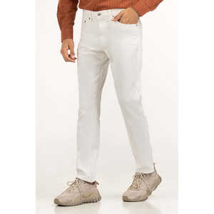 กางเกงยีนส์ทรงตรงเอวสูงสไตล์วินเทจ กางเกงขากว้างสำหรับฤดูหนาว ผ้ายีนส์ฟอกสีสไตล์ฮิปฮอป ทรงหลวม รุ่น MN-JNS-SS25-001 - Product Image 3