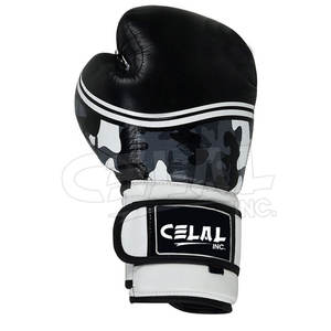 Gants de boxe thaïlandais d'origine en cuir 100% robuste, Logo personnalisé, gants de boxe professionnels en cuir Pu - Product Image 2