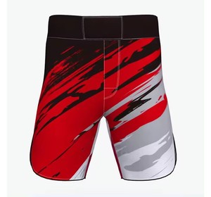 Short en maille et spandex unisexe double couche avec poche logo personnalisé Service OEM-Séchage rapide Respirant Léger pour adulte - Product Image 1