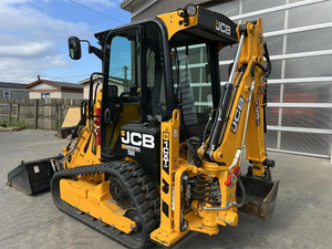 รถตักล้อยาง JCB 1cxt แบบตีนตะขาบ เครื่องยนต์ดีเซล ระบบไฮดรอลิก HYDAC เครื่องยนต์โคห์เลอร์ ประสิทธิภาพการทำงานสูง ความจุบุ้งกี๋ 0.3 ลูกบาศก์เมตร - Product Image 1