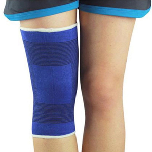 Hot Sell Elastic Breathable <b>Compression</b> Knitted Nylon Sports <b>Knee</b> Protector Guard Support Brace <b>Sleeves</b> For <b>Knee</b> Pain Relief - Product Image 1