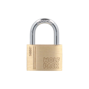 Normal Bow Brass <b>Padlock</b> 50 mm. Target Series - Product Image 1