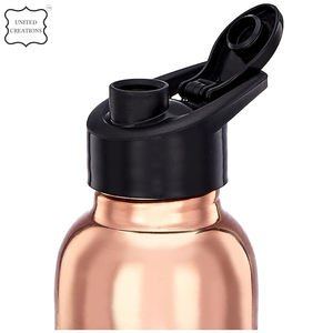 2024 Pure Copper Water <b>Bottle</b> With <b>Sipper</b>, for Ayurveda Health Benefits - Product Image 5