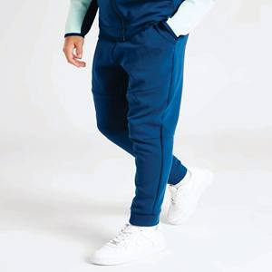 Logo de marque personnalisé 69% coton 31% polyester bleu royal garçons Tech survêtement polaire fermeture éclair complète à capuche joggers pantalons de survêtement survêtement - Product Image 2