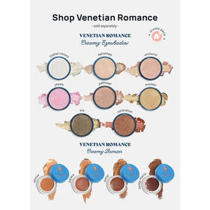 A3shop AOA Venetian Romance Crème Blush Crémeuse Vegan Crème et Poudre Maquillage Sans Cruauté Logo Personnalisé Format Voyage pour le Visage et les Lèvres - Product Image 6