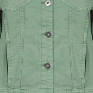 Veste en jean verte longue 2025 coton 100% pour femmes avec vestes et manteaux en jean vintage de style détresse pour femmes, nouvelle collection - Product Image 5