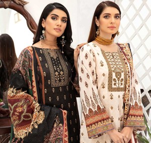 ชุดเดรส3ชิ้นพร้อมคอปัก,ชุดมุสลิมและปากีสถานผู้หญิงชาติพันธุ์สวมสนามหญ้า Salwar Kameez - Product Image 6